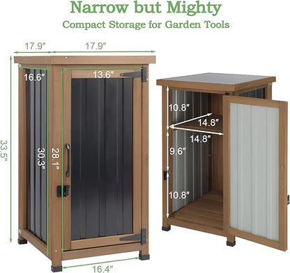 Small Outdoor Storage Cabinet Waterproof - Image 4