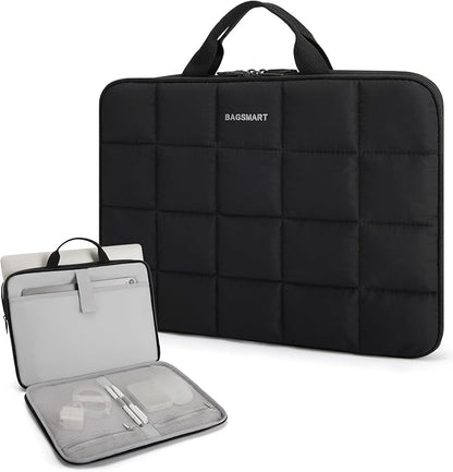 BAGSMART Laptop Case with Handle, Puffy Laptop Sleeve Bag - Image 9