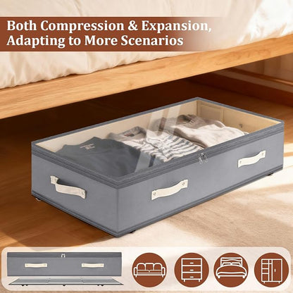 Dolicer 2 Pack Under Bed Storage - Image 9