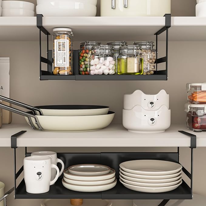 Expandable Under Cabinet Shelf Organizer - Image 2