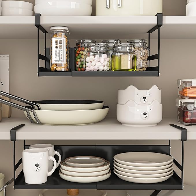 Expandable Under Cabinet Shelf Organizer - Image 2