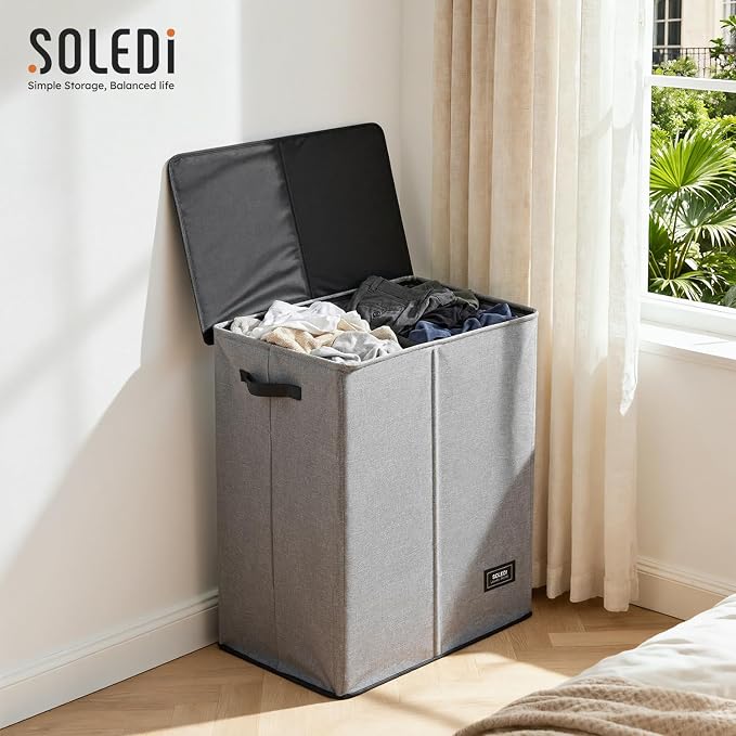 SOLEDI Double Laundry Basket - Image 8
