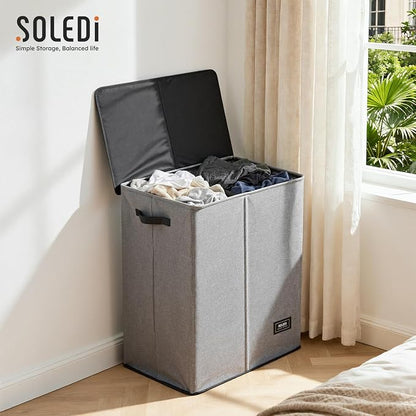 SOLEDI Double Laundry Basket - Image 8