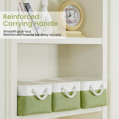 13.8x9.8x6.7 Inch Fabric Small Storage Bins - Image 3