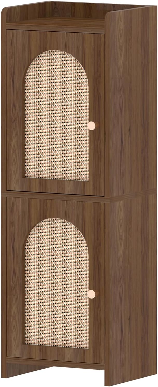 Arbuxzuy Rattan Bathroom Storage Cabinet - Image 8