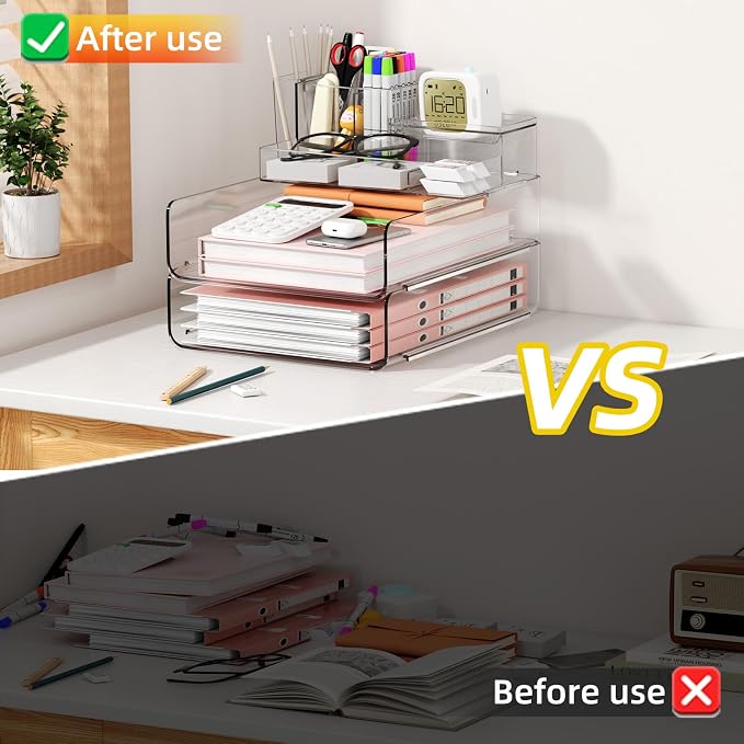 YKLSLH Paper Organizer Letter Tray - Image 5