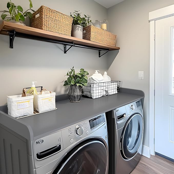 Kaboon Washer Dryer Countertop 58" x 28" Extra Large Version, Melamine - Image 2
