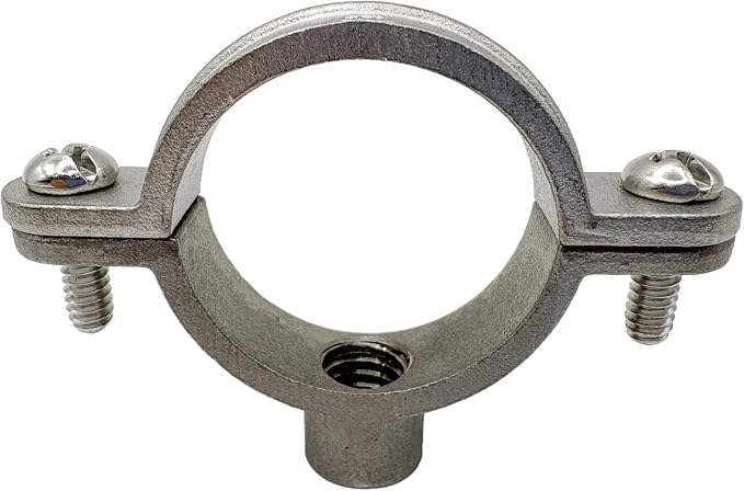 316SS Stainless Steel Split Ring Hanger Two Screw - Image 4