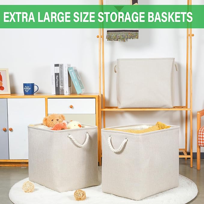 Bidtakay Extra Large Storage Baskets - Image 5