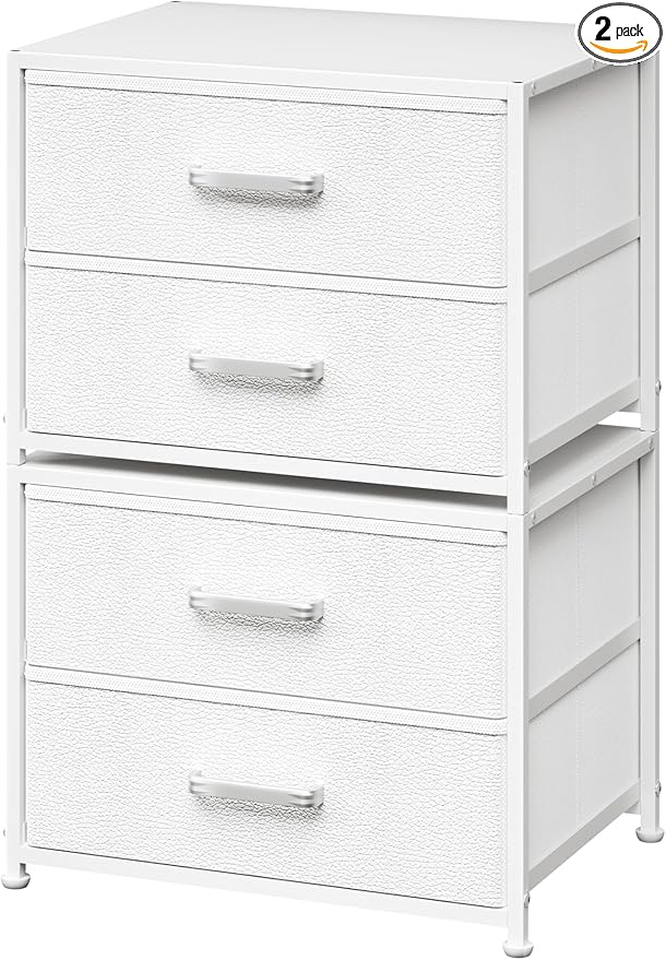 DIMJ Stackable Storage Drawers for Closet Organizers and Storage by DiMJ