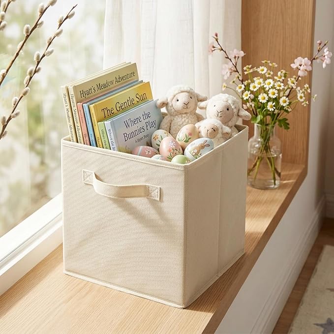 ShellKingdom Foldable Fabric Storage Cubes And Cloth Organizer Drawer - Image 7