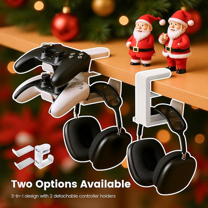 3-in-1 PC Gaming Headset&Controller Holder - Image 2
