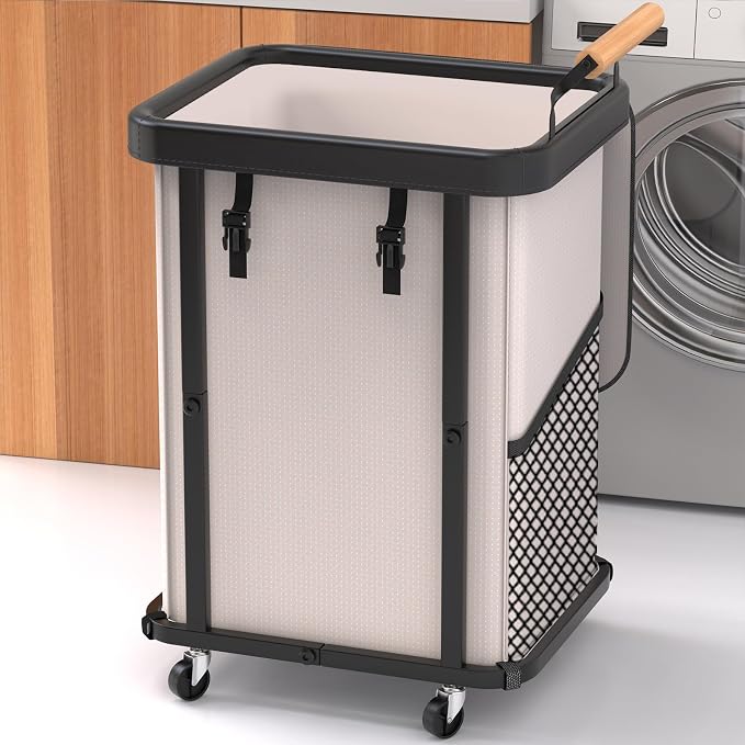 150L Extra Large Fashion Laundry Basket by Unlockyourhomestoragelife