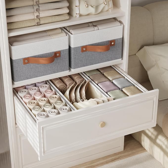 OUTBROS Storage Bins, Foldable Storage Baskets - Image 6