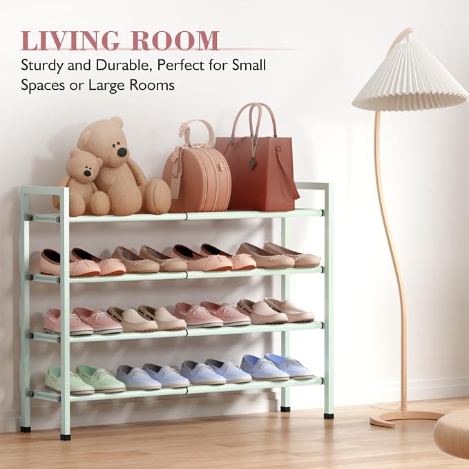 Bumusty 4-Tier Expandable Shoe Rack - Image 5