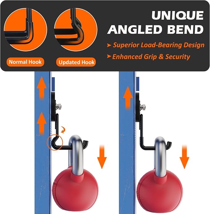 MUTUACTOR New Upgraded Strong Magnetic Hooks, 20lbs Anti-Scratch Magnet Storage - Image 2