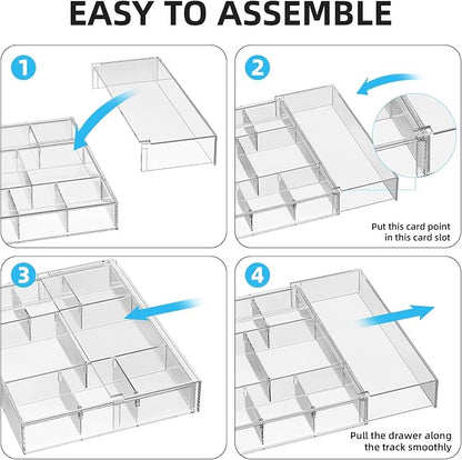 Marbrasse Expandable Desk Drawer Organizer, Desk Organizers and Accessories - Image 7