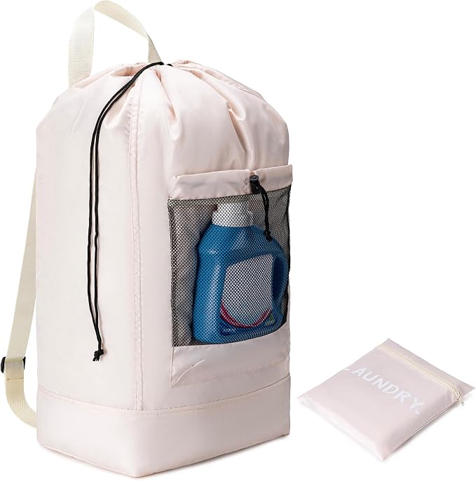 Backpack Laundry Bag, Large Travel Laundry Bags by Unknown