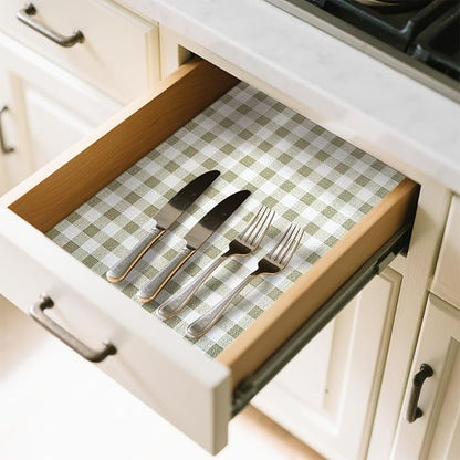 Drawer Liner and Shelf Liner for Kitchen Cabinet Liner Non-Adhesive Non-Slip - Image 5
