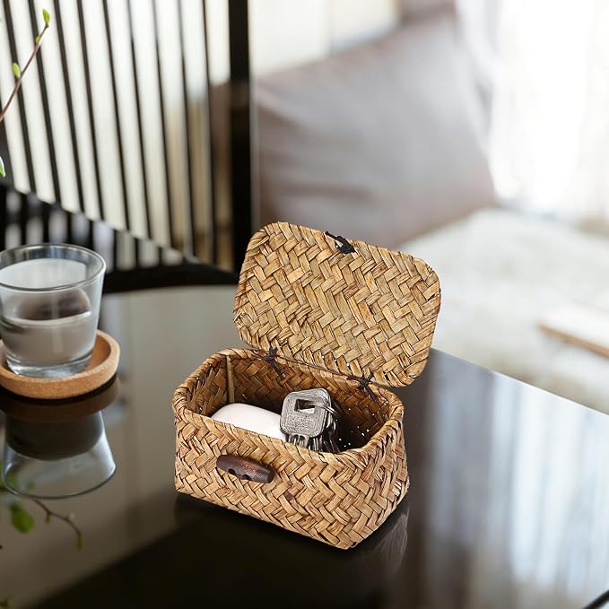 Hipiwe Handwoben Seagrass Basket - Image 4