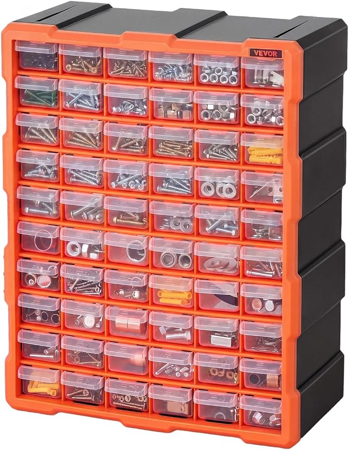 VEVOR 60-Drawer Storage Organizer, Drawer Storage Cabinet - Image 9