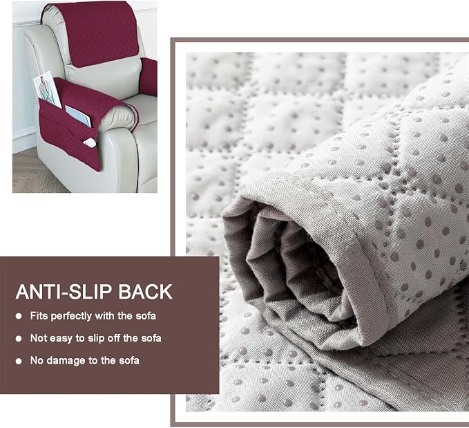 Waterproof Sofa Armrest Cover Headrest Cover - Image 4