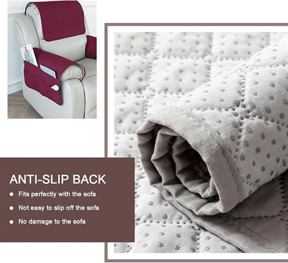 Waterproof Sofa Armrest Cover Headrest Cover - Image 4