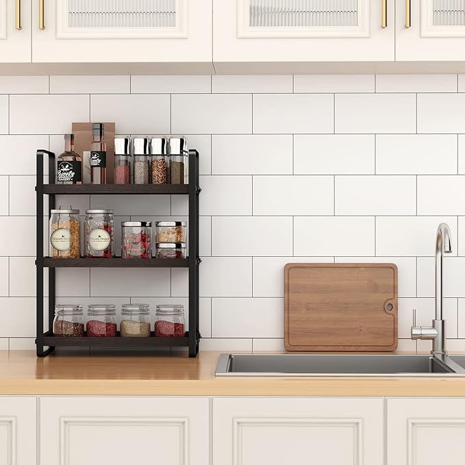Bathroom Counter Organizer, Bathroom Countertop Organizer, Counter Shelf - Image 2
