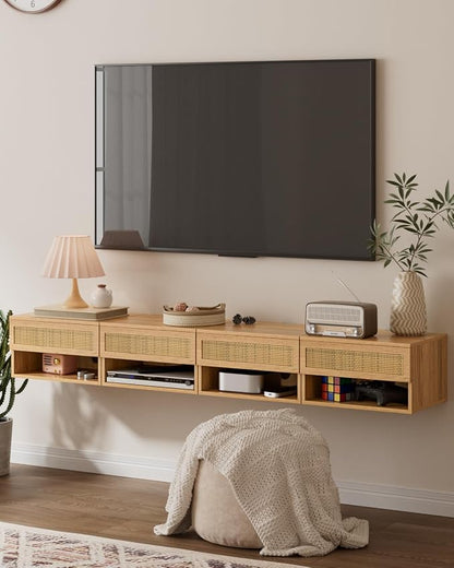 Floating Nightstand, Small Modern Floating Nightstand - Image 7