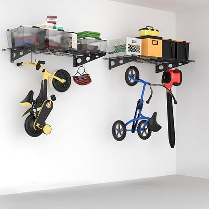 TORACK Garage 24 x 48 in/2 x 4 ft Wall Shelves, Heavy Duty Wall Mounted Wire - Image 7