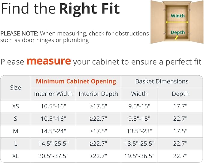 Expandable Pull Out Drawers for Cabinets, Kitchen Cabinet Slide Out Shelves - Image 6