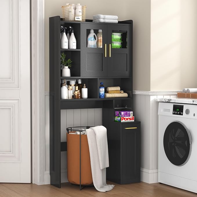 ELYKEN Over The Toilet Storage Cabinet - Image 4