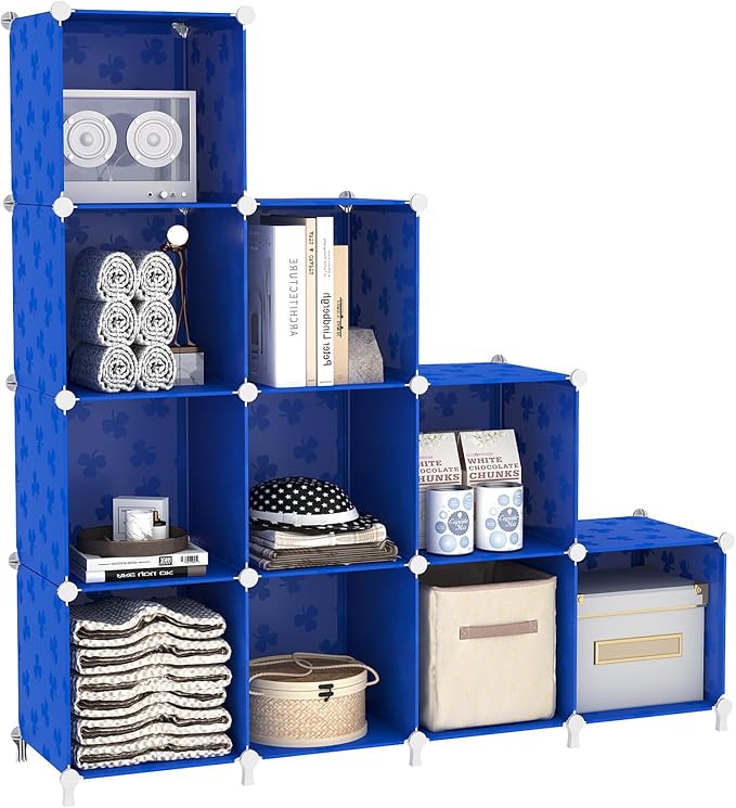 UNKU 10 Cube Storage Organizer, Closet Organizer Storage Shelves, Clothes - Image 8