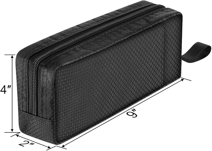 CM Travel Cable Organizer Case Portable Computer Accessories Zipper Mesh Pouch - Image 5