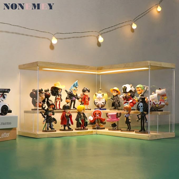 NONEMEY Clear Acrylic Display Case Stand - Image 7