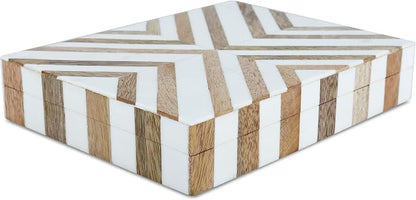 Handicrafts Home White Decorative Storage Box by HandicraftsHome