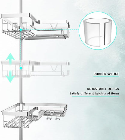 DAOYA Shower Caddy Tension Pole - Image 2