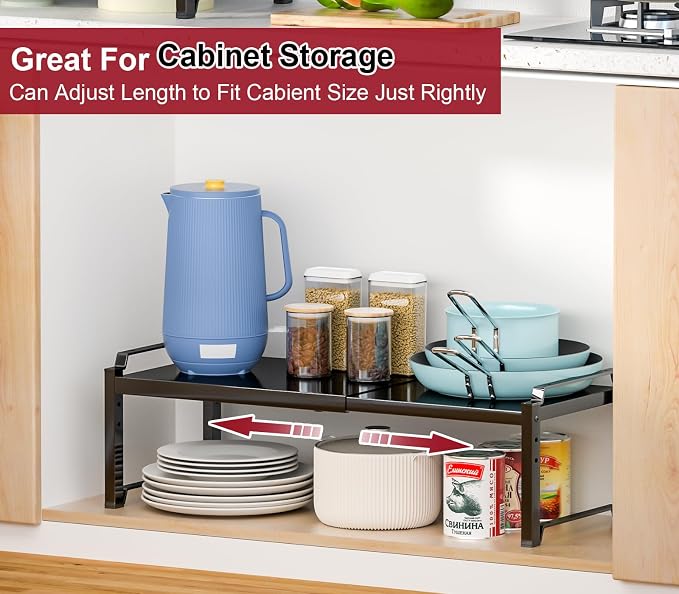 X-cosrack 12" Wide 100LBS Loading-Bearing Heavy Duty Kitchen Storage Shelf - Image 7