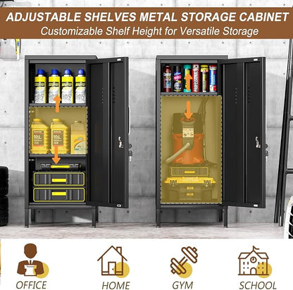 pozdeg 35.43" Metal Storage Locker - Image 6