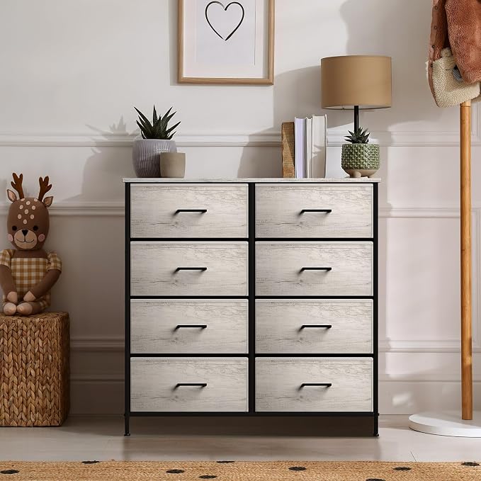 Sorbus Dresser with 8 Faux Wood Drawers - Image 7