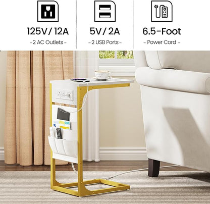 TUTOTAK C Shaped End Table - Image 6