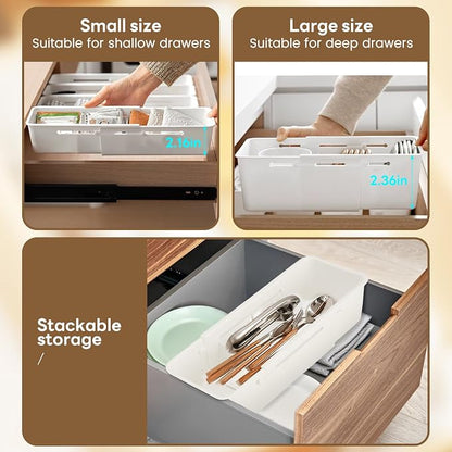 Expandable Drawer Organizers, Adjustable Drawer Dividers Organizers, PP Drawer - Image 6