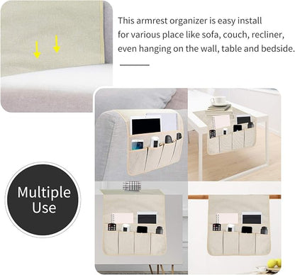 Sofa Armrest Organizer, Remote Control Holder - Image 5