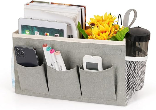 Bedside Storage Caddy/Bedside Hanging Storage Bag by Ozzptuu