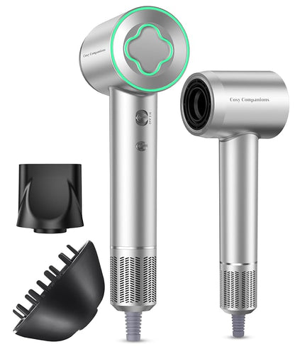 Hair Dryer - 150000 RPM High-Speed Brushless Motor Negative Ionic Blow Dryer by CosyCompanions
