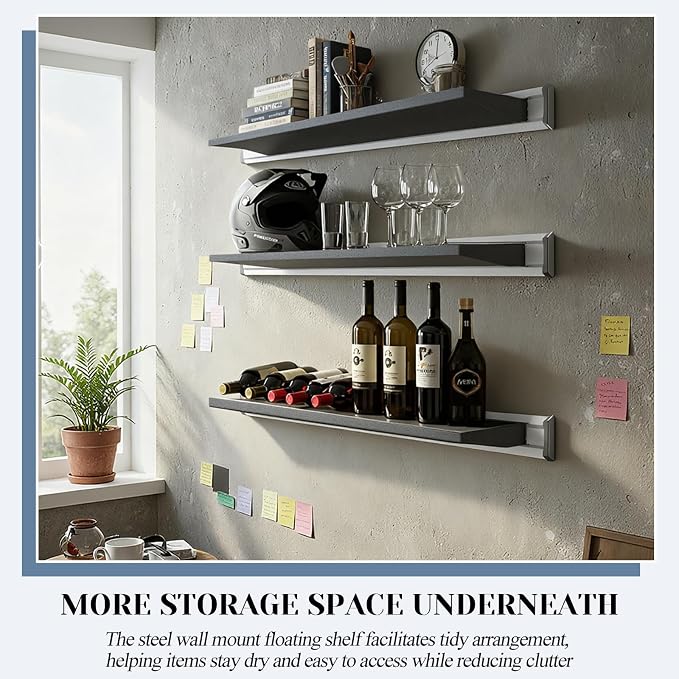 DoubleFill 1 Pack 30 x 12 Inches Heavy Duty Solid Shelf - Image 2