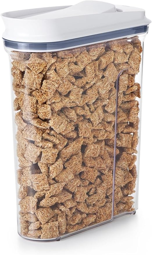 OXO Good Grips POP Large Cereal Dispenser, 4.5 Qt | White | Airtight | Pack of 8 by Unknown