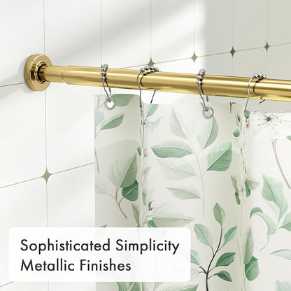 AmazerBath Spring Tension Shower Curtain Rod, 31-75 Inches Heavy Duty Tension - Image 4