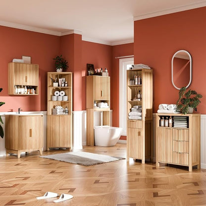 VINGLI 68" Tall Corner Cabinet - Image 9