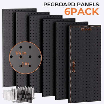INCLY 48x36 Inch Metal Peg Board Kit - Image 2